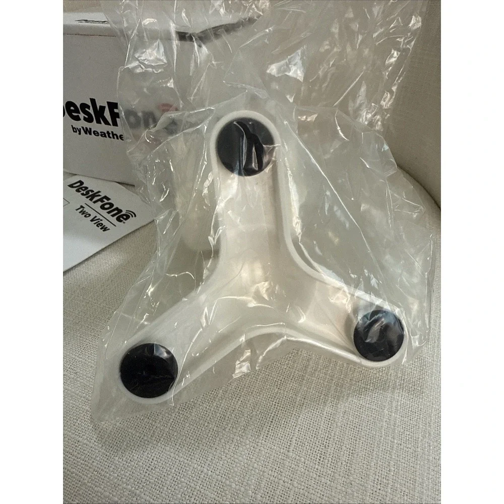 WeatherTech DeskFone™ Two View Adjustable Flat Surface Cell Phone Holder - White